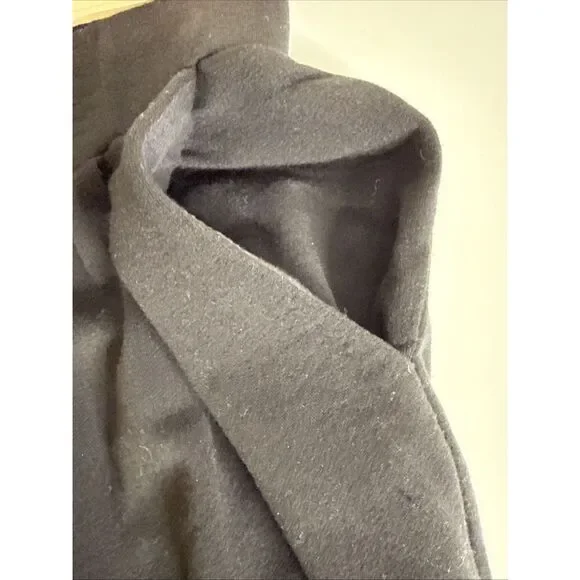 Eileen Fisher 1X Jersy Knit Slouchy Jogger Pants Size Black Pleats Soft Lounge - Picture 6 of 9